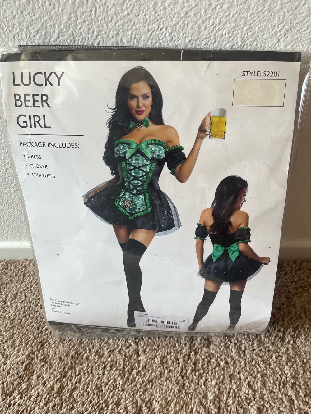 Beer girl costume